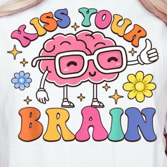 Kiss Your Brain Shirt, Biology Teacher Shirt - Picture 2 of 4